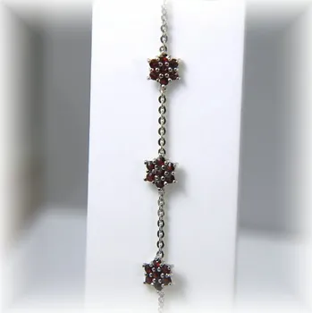 Náramek žluté zlato 18 cm