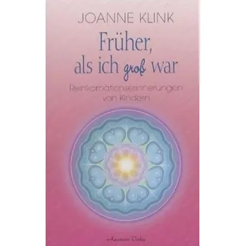 Früher, als ich groß war - Klink, Joanne