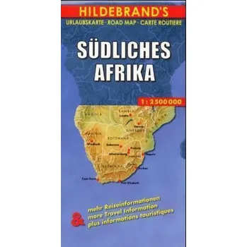 Hildebrand's Urlaubskarte Südliches Afrika. Southern Africa. Afrique Australe