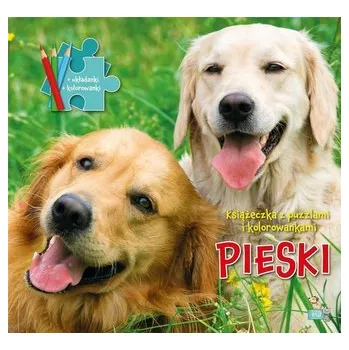 První čtění Książeczki z puzzlami i kolorowankami Pieski - opracowanie zbiorowe
