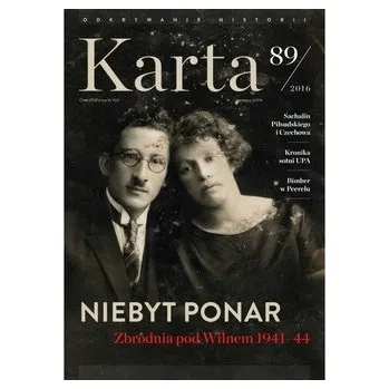 Časopis Karta 89/2016 - praca zbiorowa