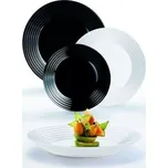 Jídelní sada 18ks HARENA BLACK&WHITE