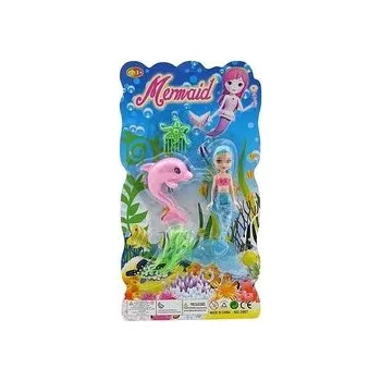 Panenka Lalka syrenka z akcesoriami mini 7cm