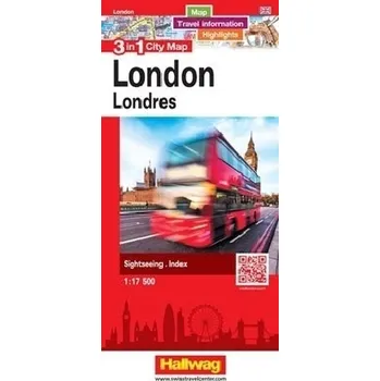 3 in 1 City Map London / Londres