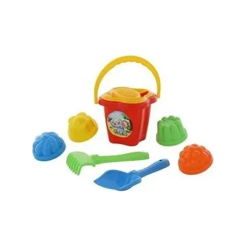 Hra na zahradu Sada na písek č. 142: Kbelíček střední - tvar květ: S /+1