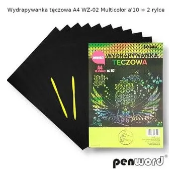 Set školních potřeb Wydrapywanka tęczowa A4 multicolor WZ-02