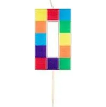 Dětské zboží Świeczka urodzinowa 0 klocki 7cm