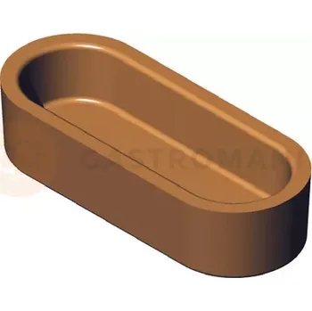 Čokoládová tyčinka Vložka - forma pro zařízení COOKMATIC a COOKMATIC SPECIAL pro 24 kusů o rozměrech 66x27x15 mm, eklérka | PAVONI, PIASTRA39