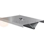 Centrální gastronomická digestoř z nerezové oceli, odsávací, šikmá 1500x1200x450 mm | ASBER, CEHO-1512/1