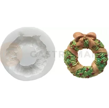 Kuchyňská sůl Forma na cukrovou hmotu SLK 049 - věnec, 64x36 mm | SILIKOMART, Sugarflex Ring