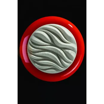 Kuchyňská sůl Silikonová forma na 3D dezert - 300x175 mm, 2 ks, 135x15 mm, 110 ml - TOP08S | PAVONI, River