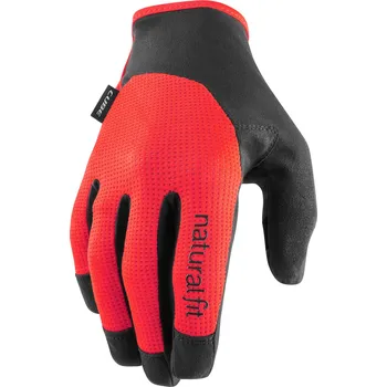Chránič rukou Cube rukavice LONG FINGER X NF black red - S