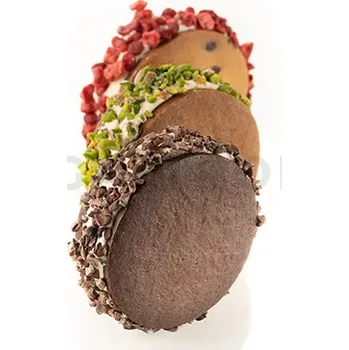 Výroba svíčky Forma na výrobu zmrzlinových mini sendvičů | SILIKOMART, Bisc02M