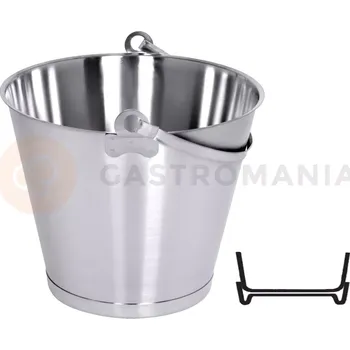 Nerezový dřez Vědro s podstavcem 12 l | CONTACTO, 410/014