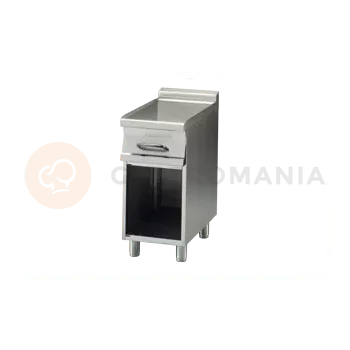 Blok Neutrální modul pracovní deska 400 mm | RM GASTRO, PL 74