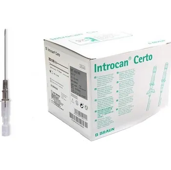 Injekční stříkačka ► Piercingová jehla 16g Šedá Braun Introcan - 50ks