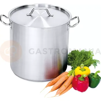 Hrnec Nerezový hrnec s poklicí, vysoký 15,4 l | STALGAST, 011282