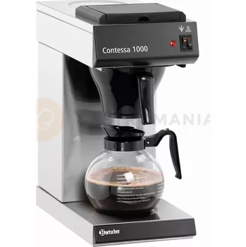 Barová židle Kávovar, filtr košíkový, džbánek 1,8 l, 215x385x460 mm | BARTSCHER, Contessa 1000