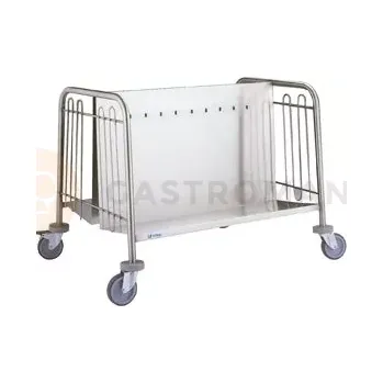 Kancelářský vozík Vozík na talíře, jednotlivý | ASBER, CP-150