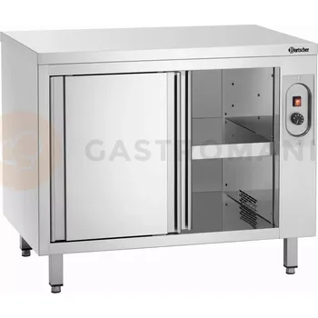 Zahradní skříň Vyhřívaná skříňka série 700, 1000x700x850 mm, posuvné dveře | BARTSCHER, 347107