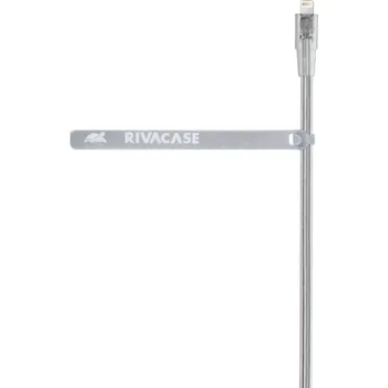 Datový kabel Riva Case Riva 6001 TR12 Mfi Apple Lightning kabel 1,2m, transparentní