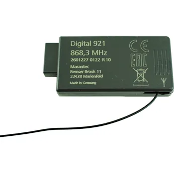 Pohon brány Marantec Digital 921 zásuvný přijímač 868,3 MHz, Bi-Linked