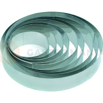 Kuchyňská sůl Cukrářská forma na dorty - kulatá - 12x2 cm | PAVONI, X1202