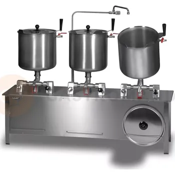 Vazač Sada 3 sklopných parních kotlů, 3x30 l | LOZAMET, ZP-6