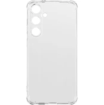 Pouzdro na mobilní telefon Zadní silikonový kryt Tactical Plyo pro Samsung Galaxy S24+, transparentní