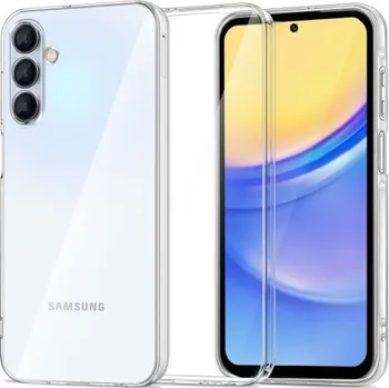Pouzdro na mobilní telefon Tech-Protect | Tech-Protect FlexAir kryt na Samsung Galaxy A55 5G, průsvitný