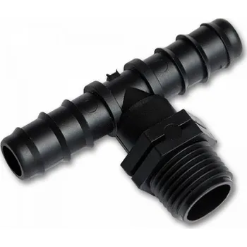 Bradas Zahradní T-kus 1/2" vnější závit, 2 x 25mm - 2 ks.