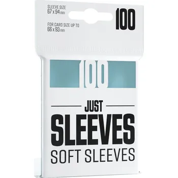 Sběratelská karetní hra Just Sleeves (Průhledné obaly na karty)