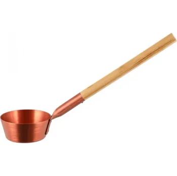 Saunová naběračka, měděná