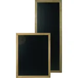 Menu ve dřevěném orámování, v barvě teak 800x600 mm | CONTACTO, 7683/080