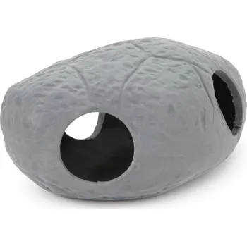 Dekorace do akvária Happet Šedá jeskyně - Keramická dekorace do akvária