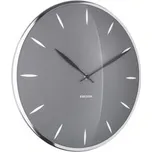 Designové nástěnné hodiny 5761GY Karlsson 40cm