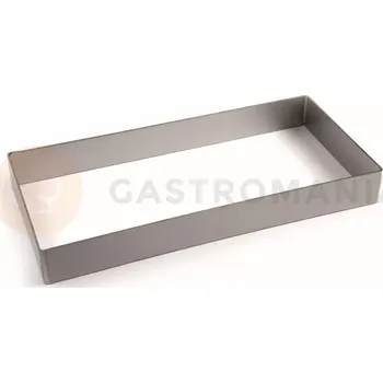 Čokoládová tyčinka Obdélný cukrářský ráfek - 390x590 mm, 50 mm | PAVONI, X424060