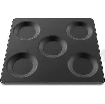 Plech Hliníkový plech s nepřilnavým povrchem na přípravu až 5 vajec GN 2/3 | UNOX, EGGS 5