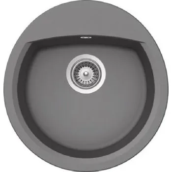 Granitový dřez SCHOCK Manhattan - Granitový dřez, 49x47 cm, s ovládáním odtoku, Croma MANR100UGCR