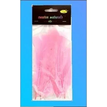 Set školních potřeb Piórka miękkie jasnoróżowe 15szt