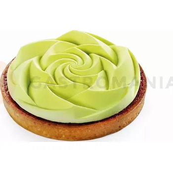 Kuchyňská sůl Silikonová forma k tvoření kulatých ozdob k dekorování dezertů a dortů, diamant, 250 ml, 140 mm | DINARA KASKO, TART Diamond