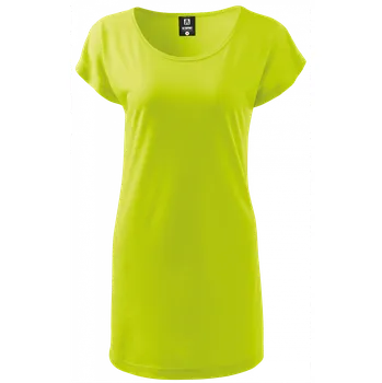 Dámské tričko Dámské prodloužené triko ALTISPORT NoPrint NP/ALW321 LIMETKOVÁ S