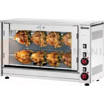 Kuchyňský gril Gril na kuřata P8N 880x430x530 mm | BARTSCHER, 215036