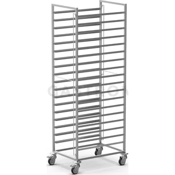 Kancelářský vozík Vozík na plechy 18x 400x600 mm, 526x695x1700 mm | UNOX, XTB0003