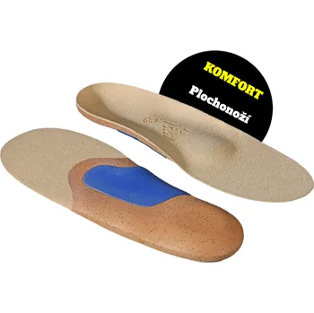 Vložka do bot VV Design KOMFORT ortopedické vložky | terapeutická, plochonoží Velikost: 29 (EU 43-44)