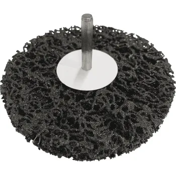 Brusný kotouč NÁSTROJE CZ Kotouč leštící sklolaminátový 100x13x6 na ocel, nerez, plast, kámen, dřevo - se stopkou - IM-10-DPS100