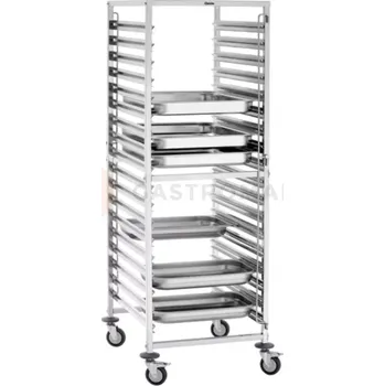 Kancelářský vozík Gastronomický vozík na 18 x GN, 765x785x1750 | BARTSCHER, AGN1800-2/1