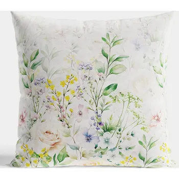 Polštář JARNÍ ZAHRADA I. 40x40 cm Mybesthome Varianta: Povlak na polštář s výplní, 40x40 cm