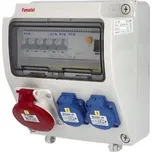 Famatel v165 - ZSF20100000.1 /3957 Zás.skříň IP54 jištěná s chráničem 40/4/003