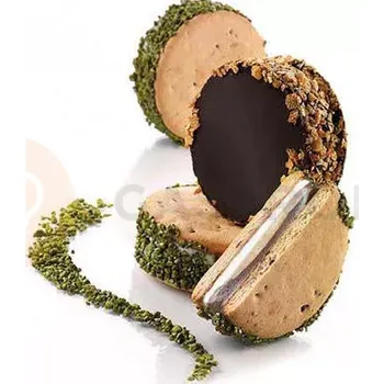 Výroba svíčky Forma na výrobu kulatých zmrzlinových sendvičů | SILIKOMART, Bisc02